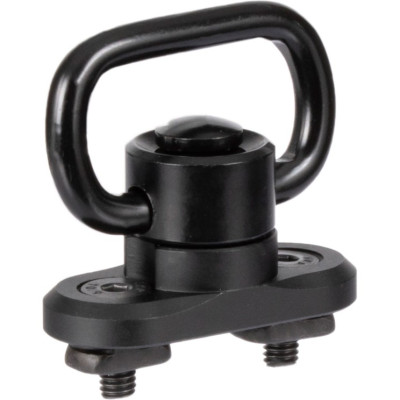 Антабка SHOTTIME быстросъёмная QD на M-LOK, для ремня 25мм, чёрная